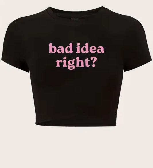 Fashion Cropped Letter Print Crop Top Slim T Shirt Y2K Short Sleeve T-Shirt Spring Summer Women's Clothing Sexy Shirt