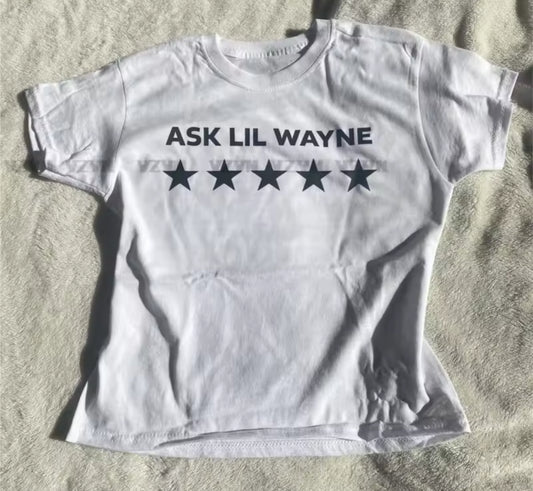 Ask Lil Wayne Crop Top